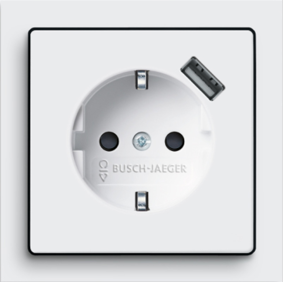 SCHUKO R USB Steckdose bei Elektro Harrasser GmbH in Irschenberg
