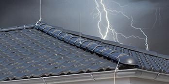 Äußerer Blitzschutz bei Elektro Harrasser GmbH in Irschenberg